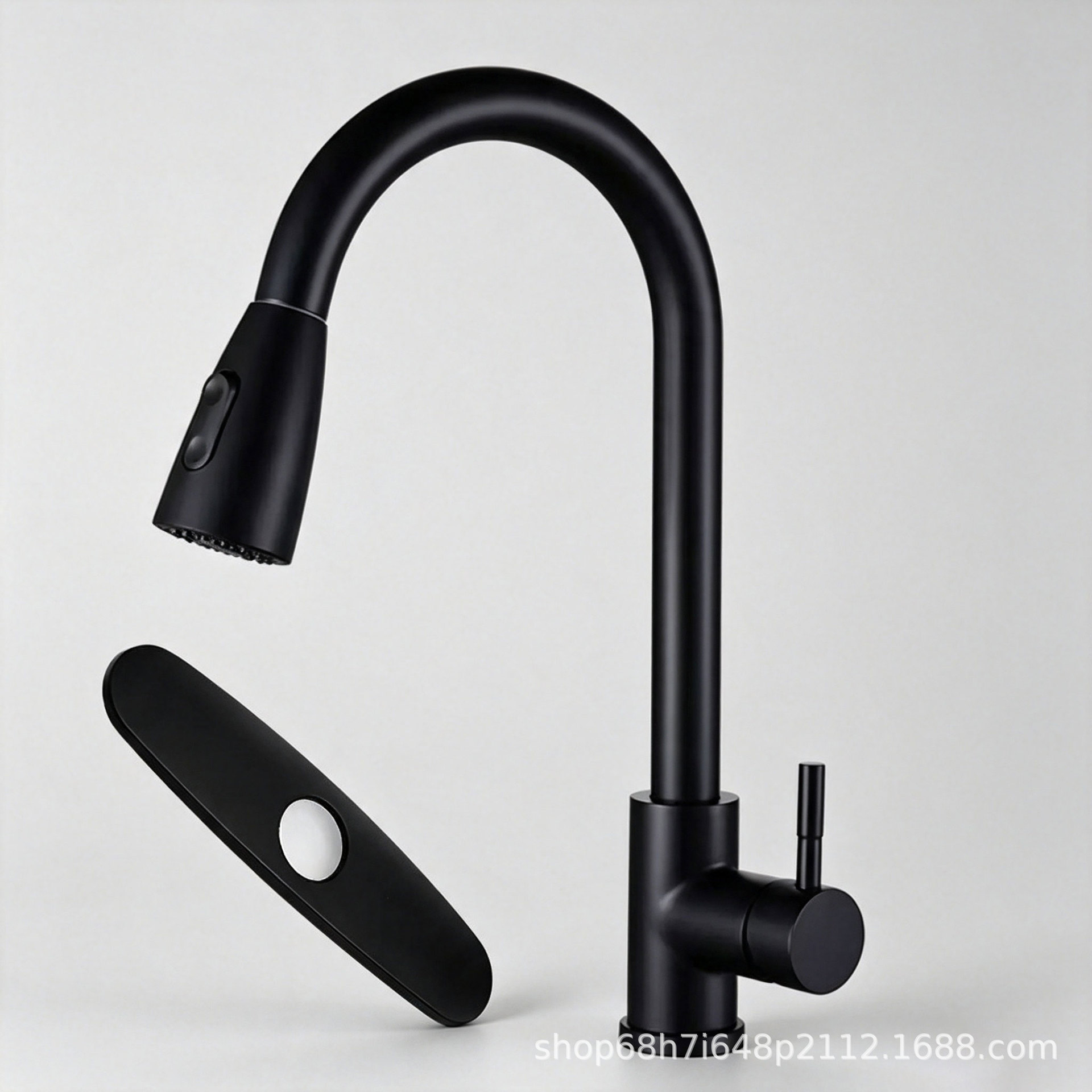 Grifo Extraíble de Cocina 360° de Acero Inoxidable 304 para Agua Fría y Caliente