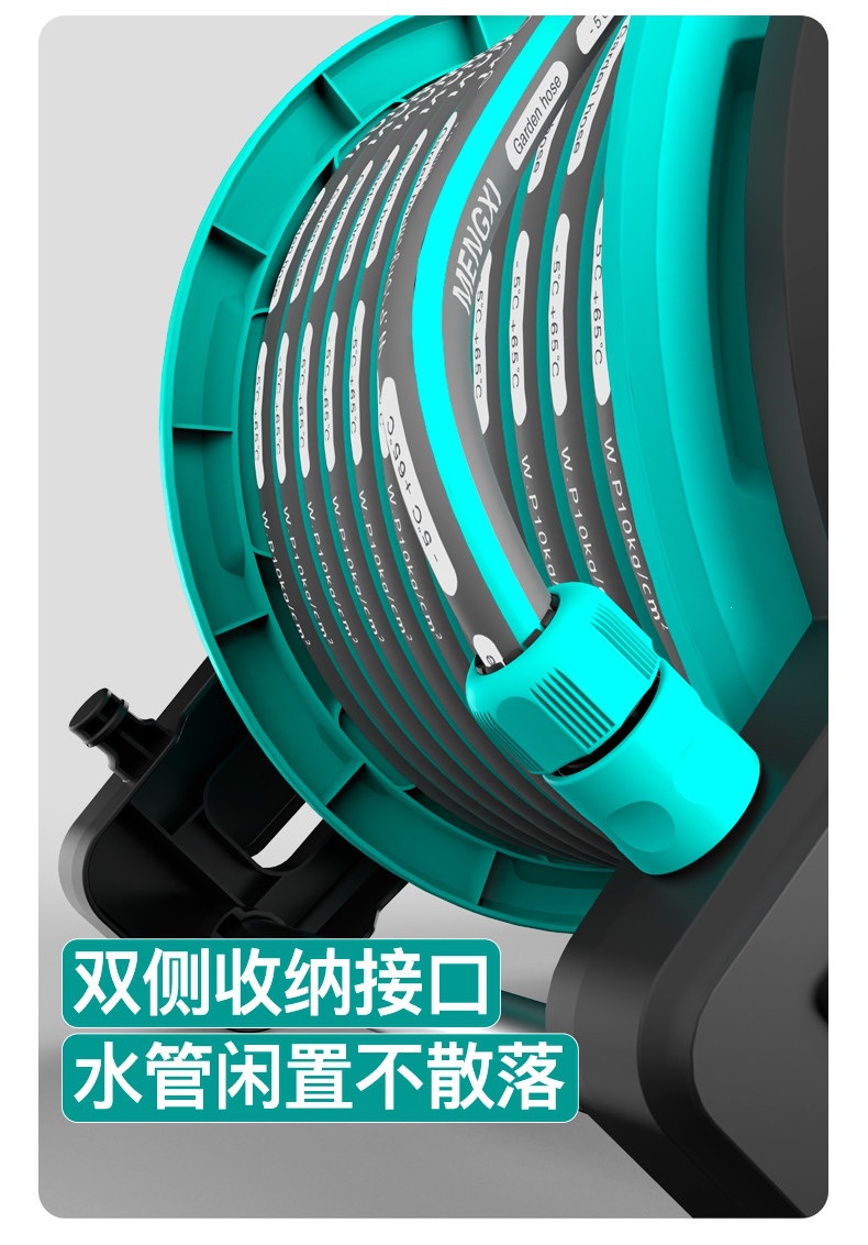 Suitable for car washing, high-pressure water gun, household water hose, flexible hose, water gun nozzle, foam sprayer, and can be used to rinse and connect to a water tap