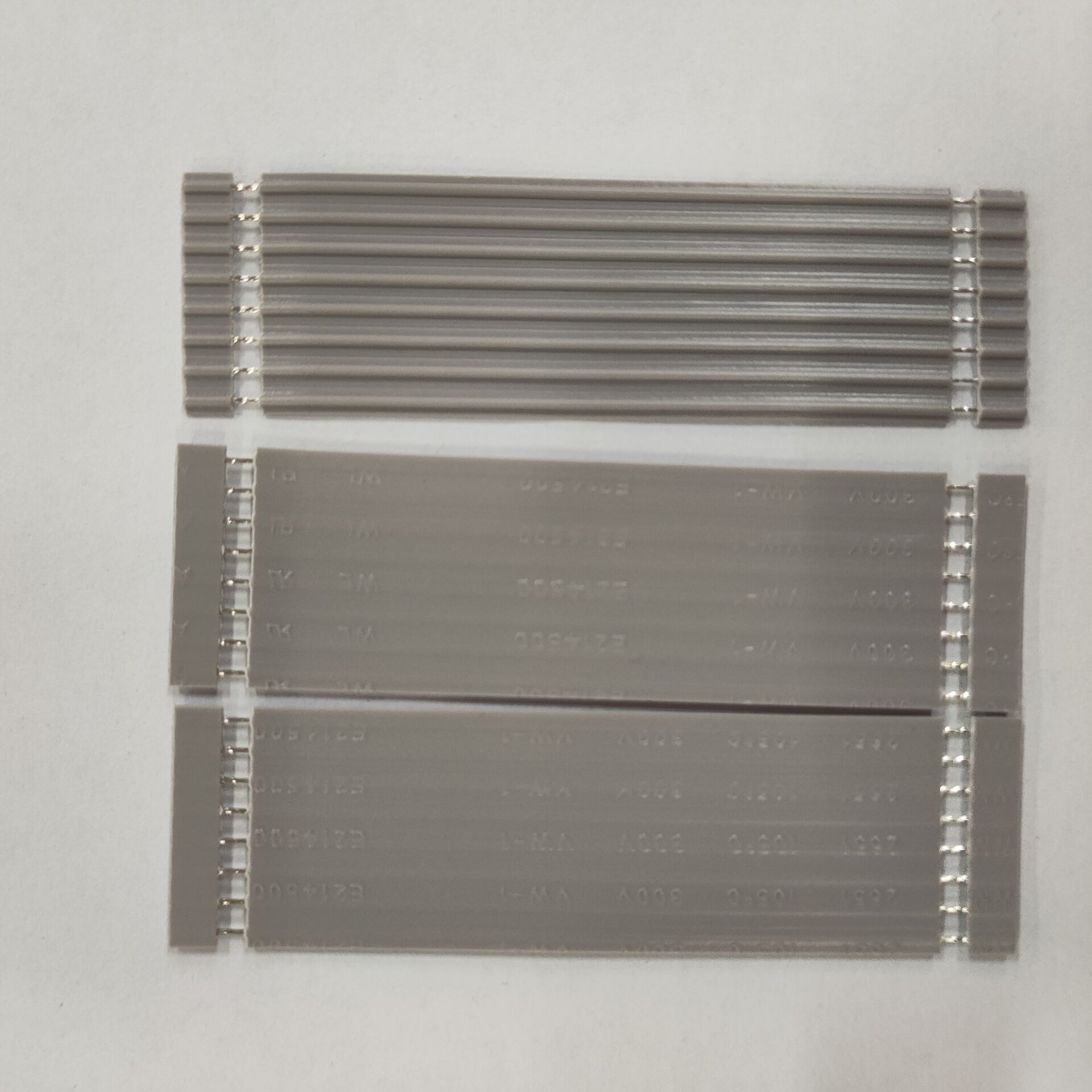 厂家直供2651 26#灰排线材(钢印字10P895MM）端子线XH2.54 PH2.0