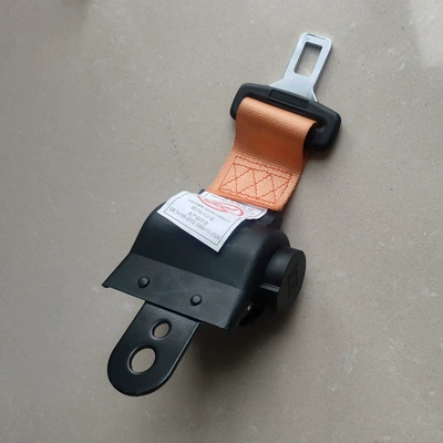 Forklift, bus, bus, sightseeing bus, Car seat belt - semi-enclosed-retractor-orange