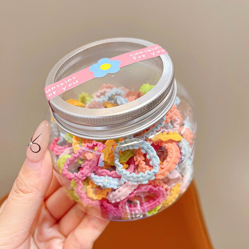 Anillo de cabello para niños no daña cabello de alta elasticidad niñas correa de goma para cabello de bebé correa de cabello para cabello de niñas correa de goma