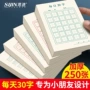 单词小号小学生米字书法纸