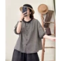 夏季大码娃娃领宽松衬衫