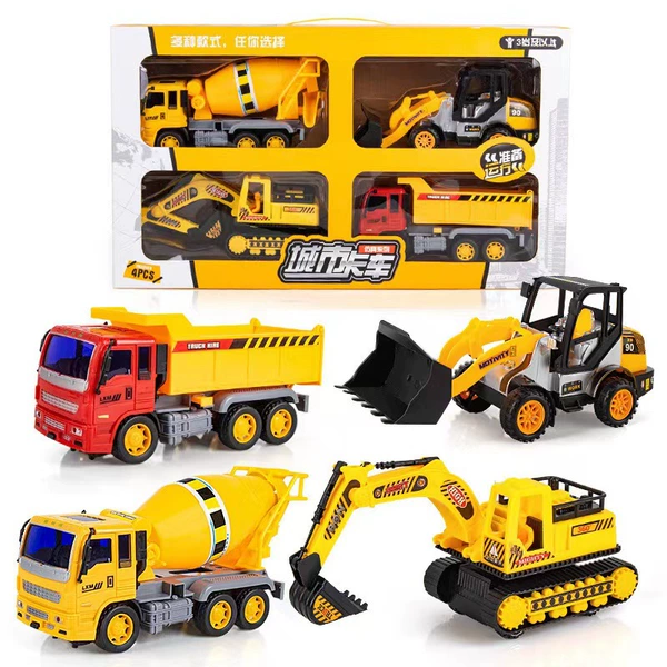 A gift box large engineering vehicle 4 only 49*29*10cm