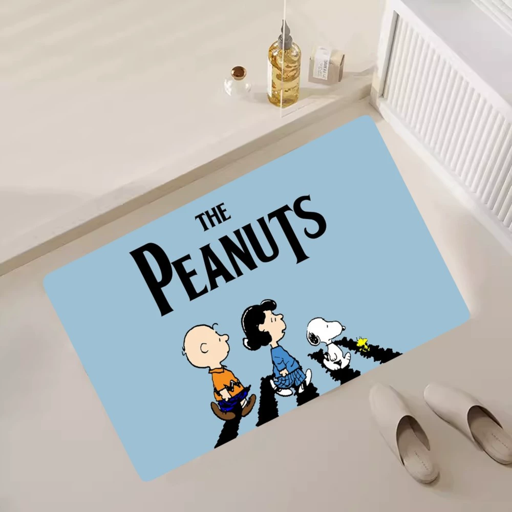 MINISO Snoopy половой коврик для пола спальня кухня дверь ванна супер впитывающий противоскользящий