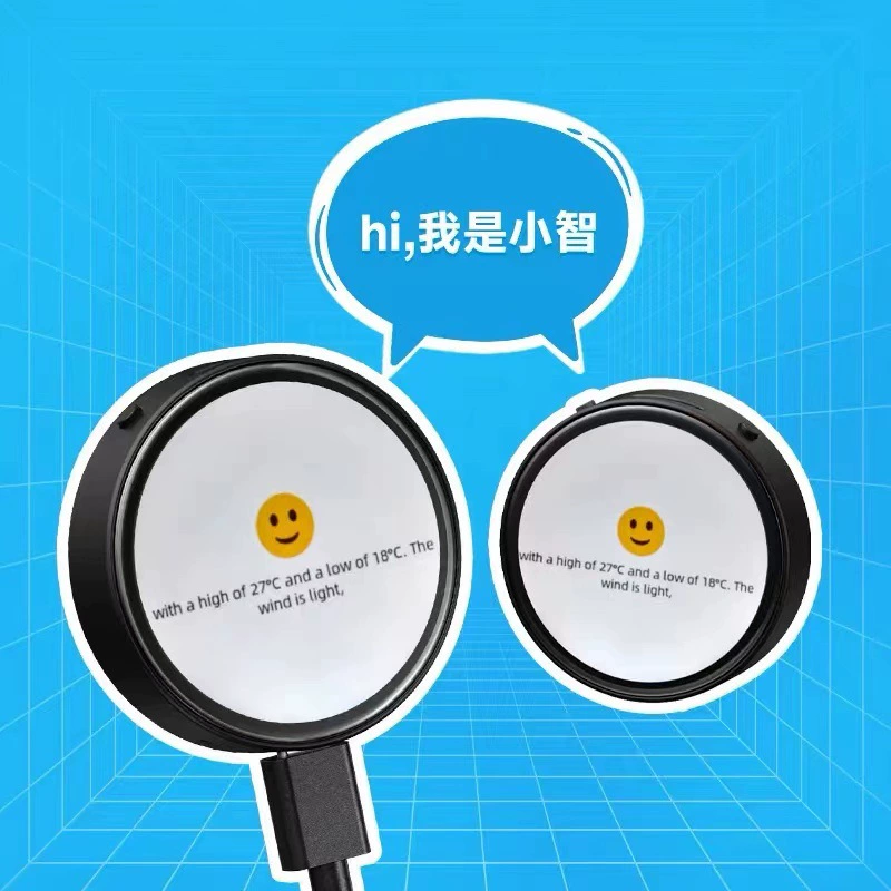 ESP32-S3 1,75-дюймовый AMOLED сенсорный круглый экран плата разработки с GPS, Xiaozhi AI/DeepSeek