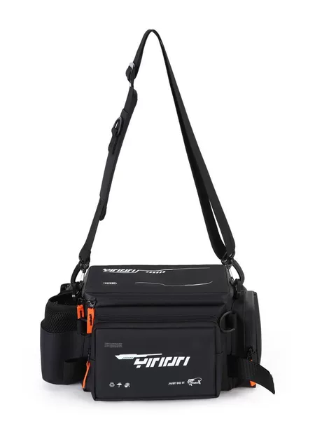 Luya Bag, New Multi-Functional Waist Bag, Fishing-Specific Storage Bag, Tactical Cross-Body Rod Bag, Waterproof Fishing Gear Bag