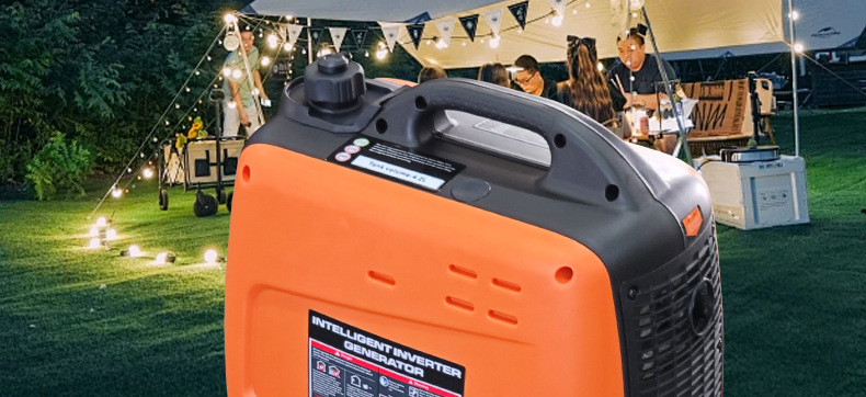 Variable frequency gasoline generator portable portable 220V household 6KW small outdoor camping mute 2.5/3.5/4/8