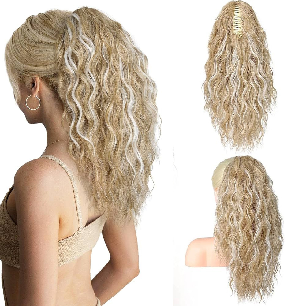 Syntetesch Päerdsschwanz Mat Klapp Fir Hoer_voghion.com