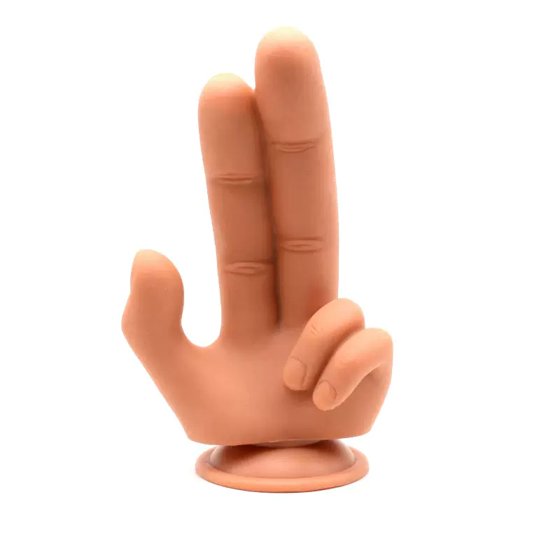 比色手指异形女性性玩具异形好玩仿真阳具抽插吸盘自慰玩具跨境