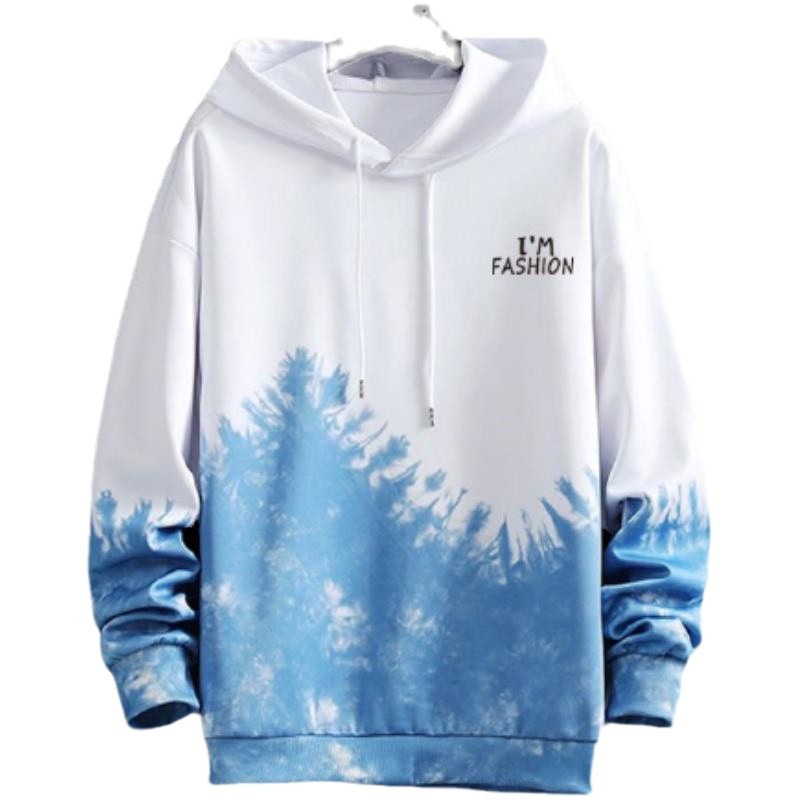 Ensemble à capuche pour l'automne nouvelle tendance manteau homme imprimé 3D, sweat-shirt à manches longues étudiant_voghion.com