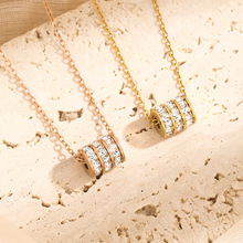 新款钛钢项链女网红不掉色锁骨链小众小蛮腰链简约个性气质饰品潮