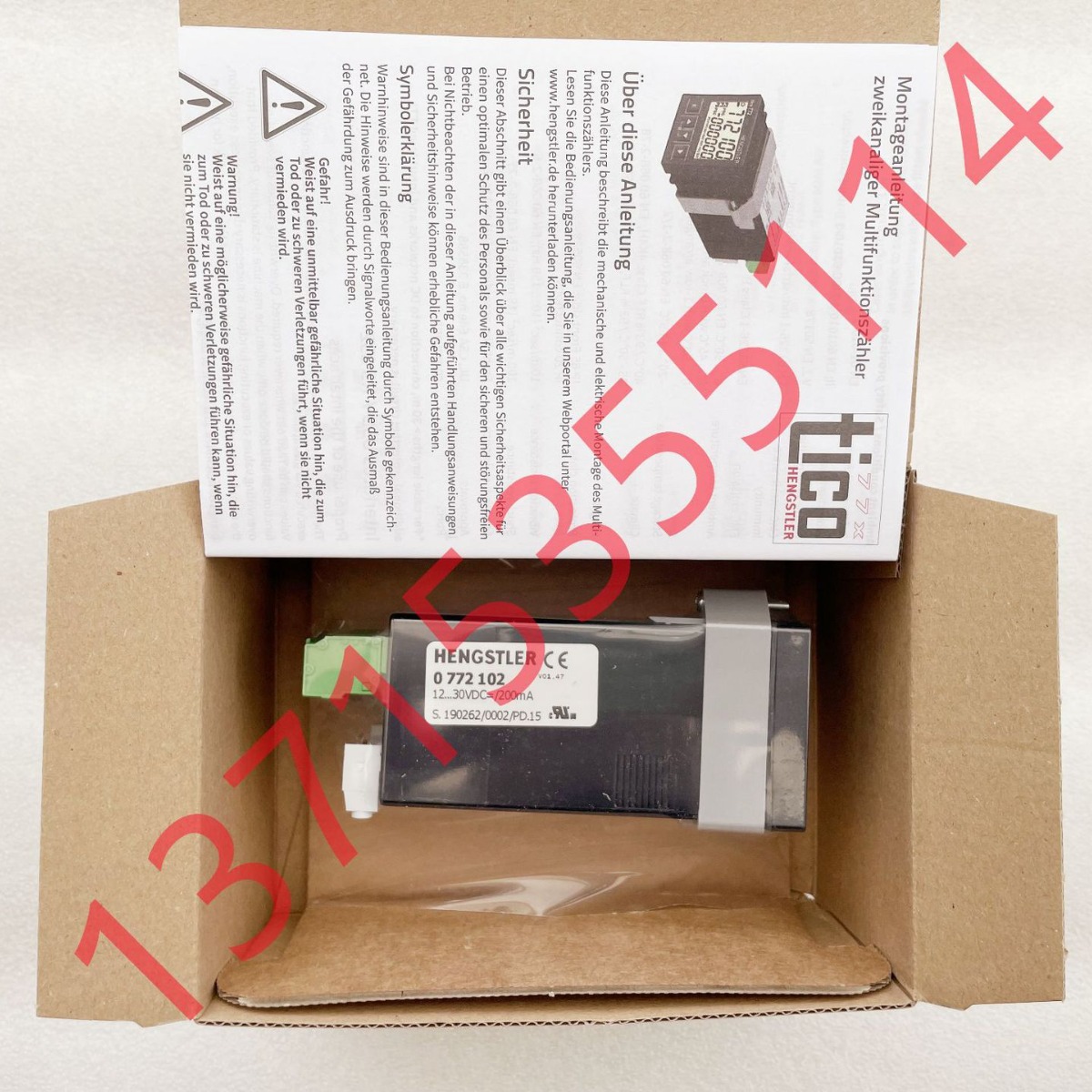 0731101 0731102 0731103 0731104 0731105计数器HENGSTLER亨乐士