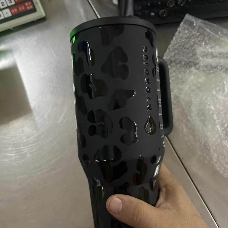 欧美跨境亚马逊32oz/40oz密封盖防漏汽车杯大容量保温保冷手柄杯|undefined