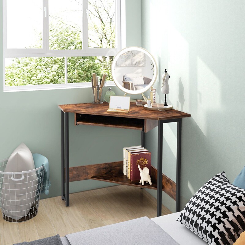 Large Space Practical Home Office with Keyboard Tray Tripod Amazon Cross-Border Foreign Trade Table Desk