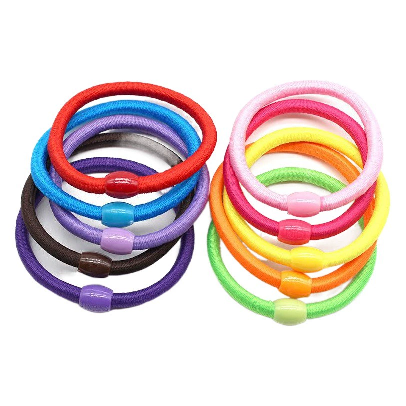 Высокоэластичная резинка для волос в Корейском стиле аксессуары для волос основная резинка для волос 06 толстый головной убор черный головной убор оптом