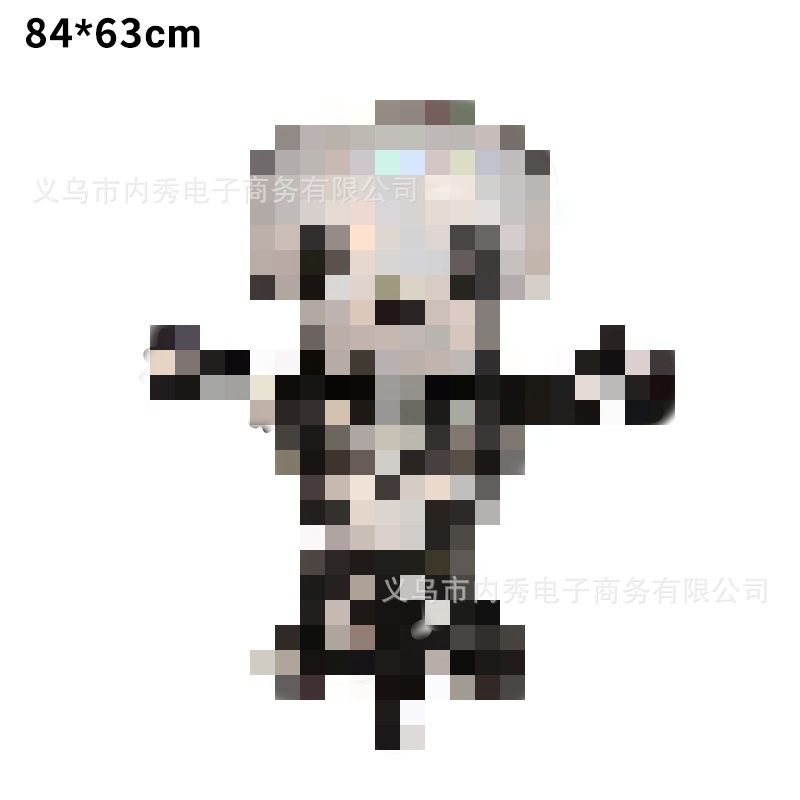 Halloween noche fiesta fantasma forma globo diseño Globo de aluminio de Halloween nuevo gran dibujos animados en forma de calabaza