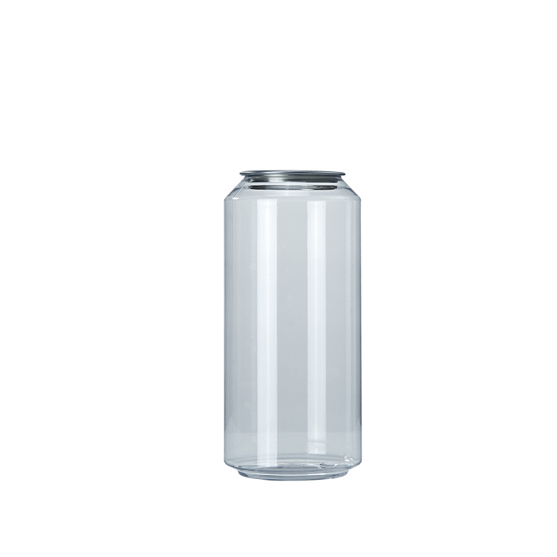 Spot al por mayor latas de pet latas de jugo de agua de burbujas transparentes latas de plástico selladas desechables image 6