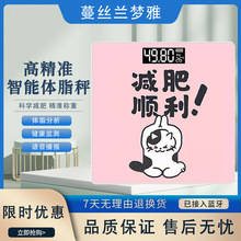 厂家货源外贸跨境电子秤智能体脂秤充电电子秤精准体重秤家用小型