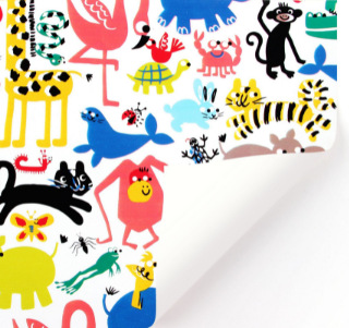 Suministro exclusivo transfronterizo de papel de regalo para el Día del Niño, papel de regalo de cumpleaños con dibujos animados, papel para manualidades infantiles. image 23