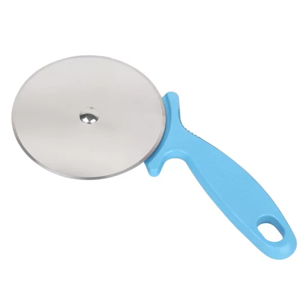 Stainless steel pizza roller knife noodle cutter pizza special knife E338 plastic handle pizza knife