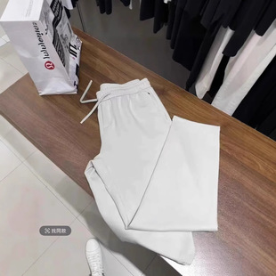 Summer Simple Solid Color Versatile Men's Cropped Straight-Leg Casual Pants with a High-End and Stylish Look