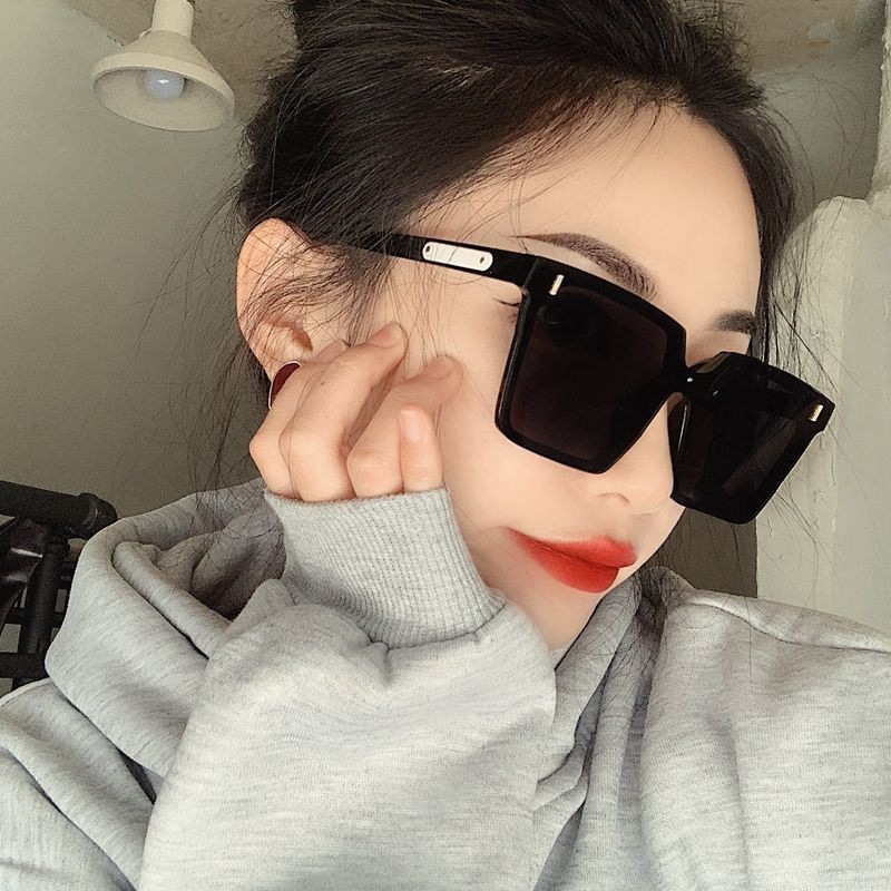 Punk Solid Color Pc Square Frameless Women's Sunglasses display picture 7