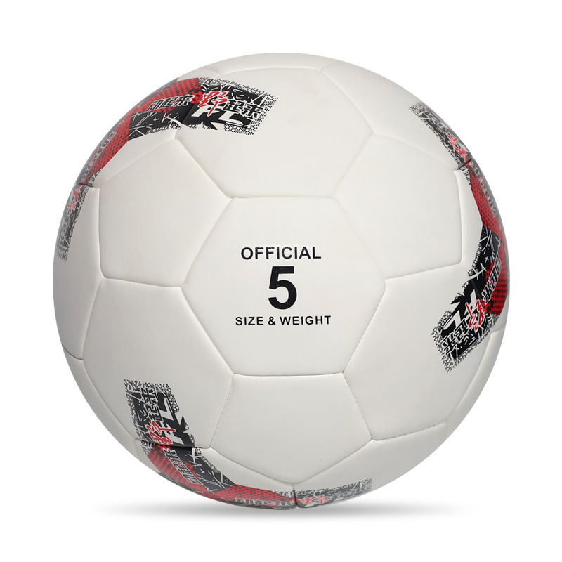 Venta al por mayor del fabricante de balones de fútbol Cyclone No. 5 de colores para estudiantes de primaria y secundaria, entrenamiento y competición de fútbol, balones para niños, personalizables.