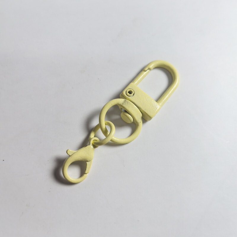 カラフルなペイント U 字型ドアバックル + ロブスタークラスプ diy 人形ぶら下げバックルバッグぶら下げチェーンバックルキーホルダージュエリーアクセサリー|undefined