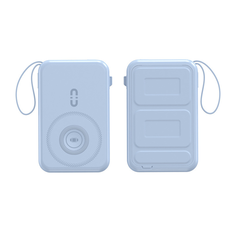 Carga rápida de energía móvil para teléfonos móviles relojes auriculares 3 en 1 10000 mAh carga magnética portátil carga rápida en stock