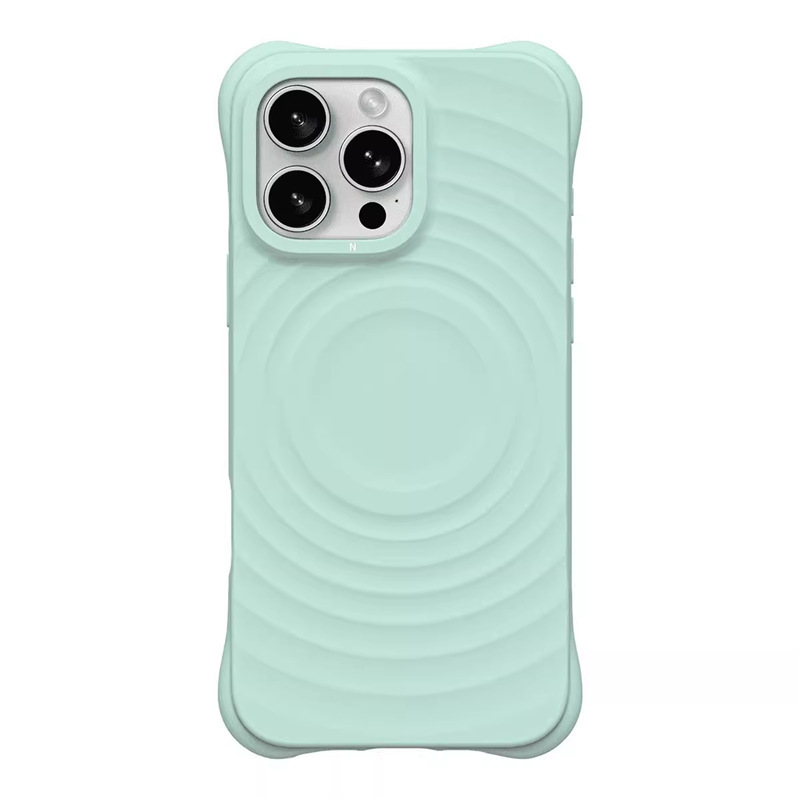 液态硅胶手机壳挂绳白色波漾壳联名赵露思适用于苹果iPhone16prom|undefined