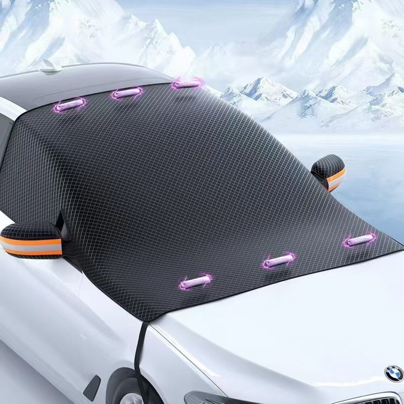 Car snow shield — Qìchē Magnetic Anti-freeze - extra-thick-oxford-cloth