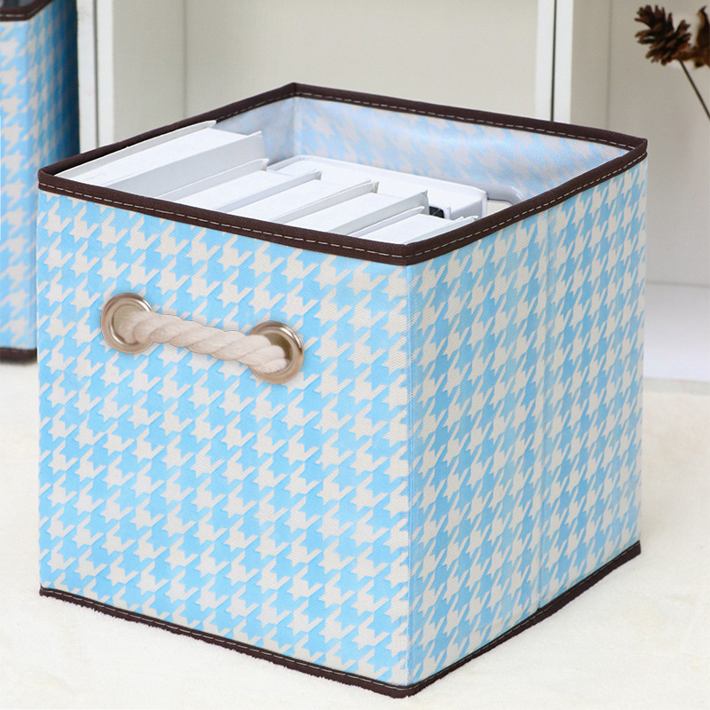 Amazon descubierto caja de almacenamiento de juguete cesta plegable caja de almacenamiento cajón armario caja de almacenamiento al por mayor