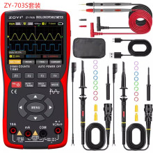 众仪10/50MHZ双通道示波器ZT-703S/702S万用表信号发生器三合一