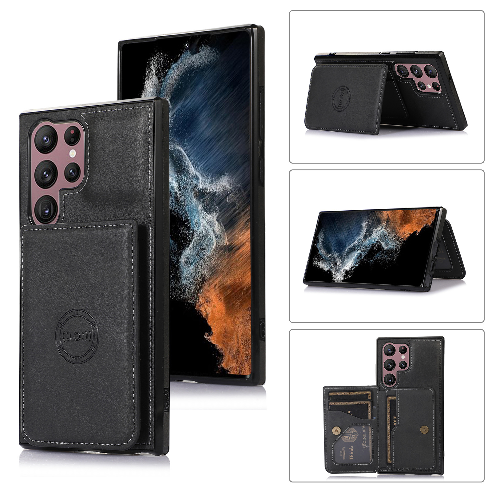 85g Weight iPhone Applicable Brands Phone Cases Classification Pu Leather Material Solid Color Pattern Classic Style Style Pu Leather Solid Color Classic Style Phone Cases Phone Accessories 36