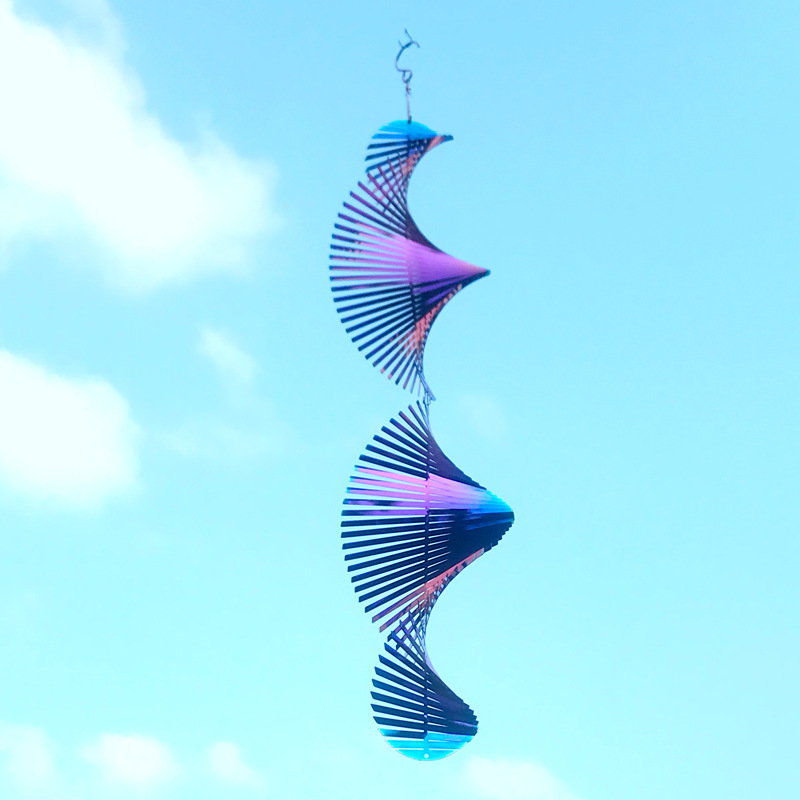 218g Weight Wind Chime Home Textiles & Decor Type Simple Style Solid Color Stainless Steel Wind Chime Wall Art