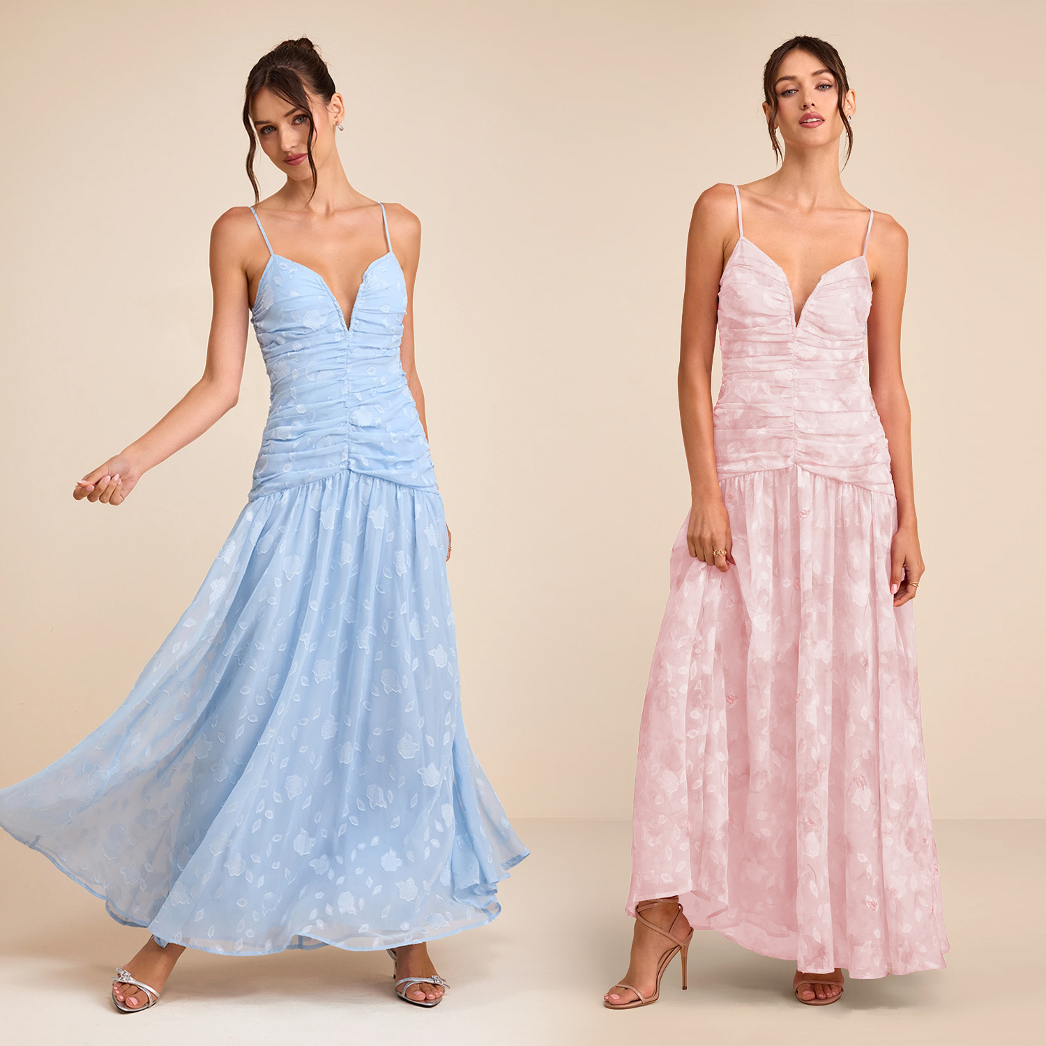 C7749 Aliexpress transfronterizo Amazon 2026 nuevo vestido de vacaciones de estilo francés de flores elegante