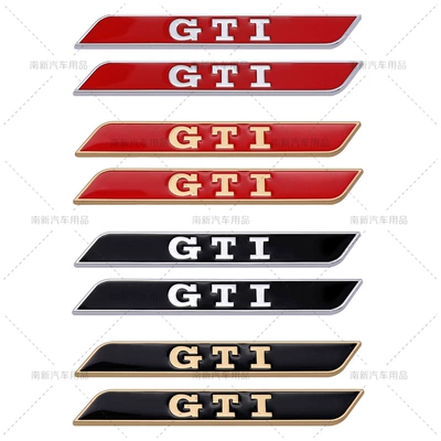 GTI labeling is suitable for Volkswagen Golf Passat modified car label leaf board label metal labeling