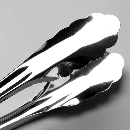Stainless steel food tongs stainless steel bread tongs barbecue tools cake kitchen food tongs food grade barbecue tongs