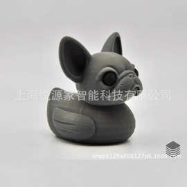 跨境独立站亚马逊斗牛犬鸭子创意整蛊摆件French Bulldog Duck