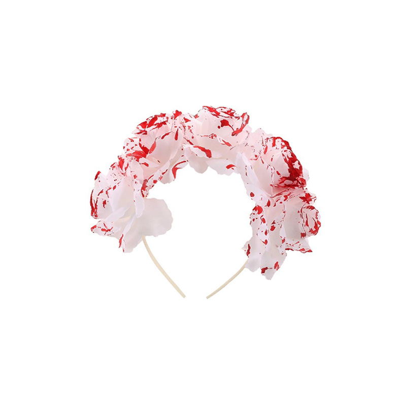 Amazon nuevo Halloween Bloodstain Horror Costume Fantasmas Feast Witch Party Accessories Disfraces de baile de maquillaje