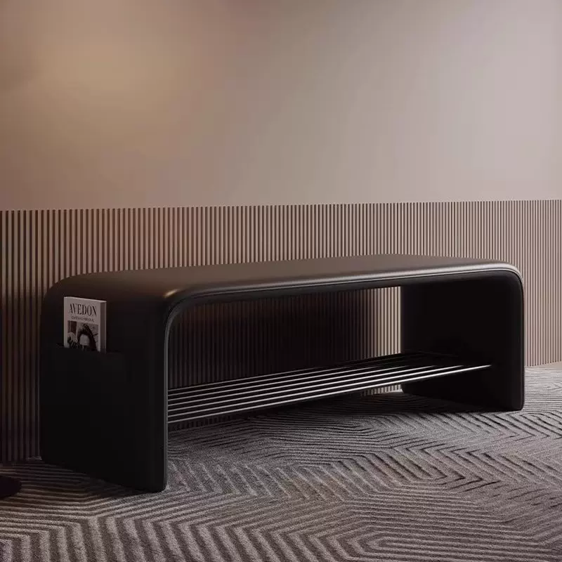 进门入户换鞋凳门口家用长条凳子穿鞋凳鞋柜一体玄关凳轻奢床尾凳