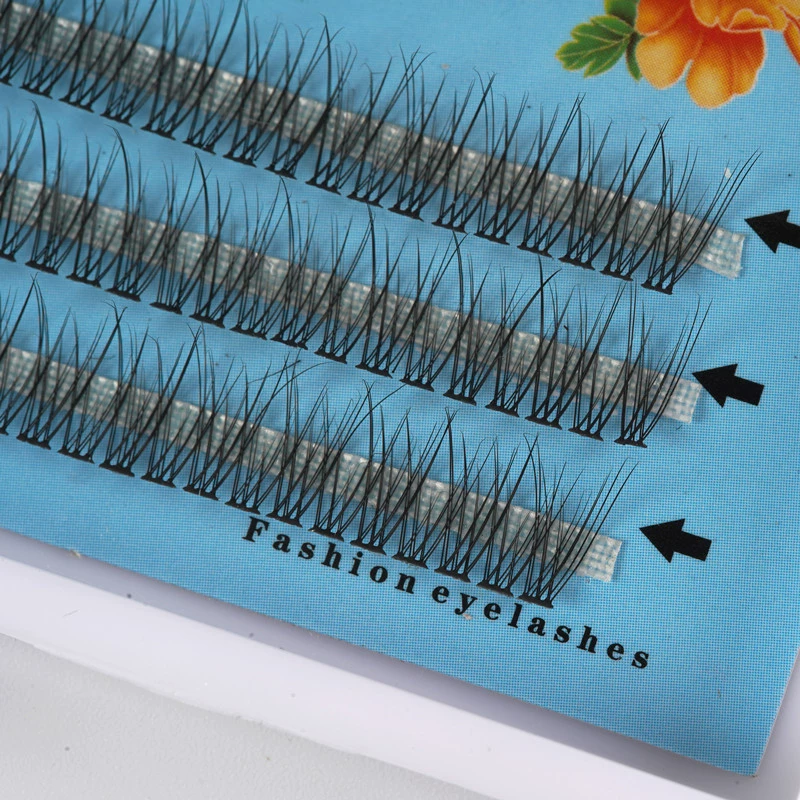 Накладныеlashes для наращивания ресниц false curls, отдельные пучки ресниц