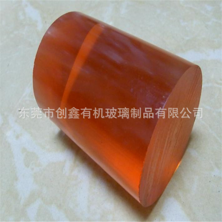 压克力塑料棒 透明 有机塑料棒 实心 亚克力棒   高透明 彩色棒