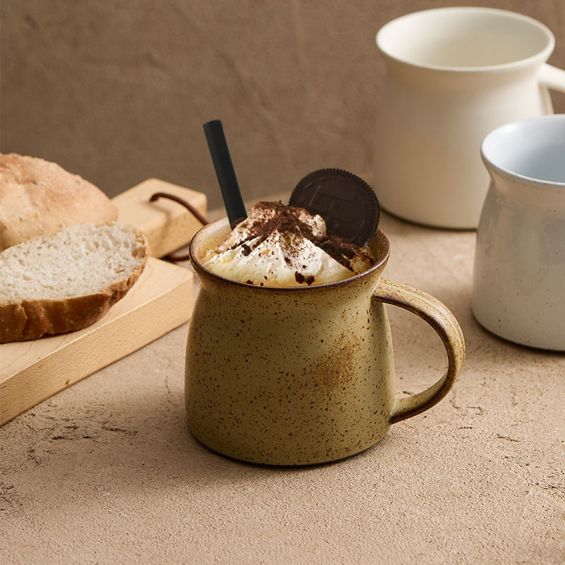 Tazas de café retro, tazas de cerámica, tazas de té de la tarde, tazas de alta calidad, tazas de marca, tazas de regalo para parejas de alto valor