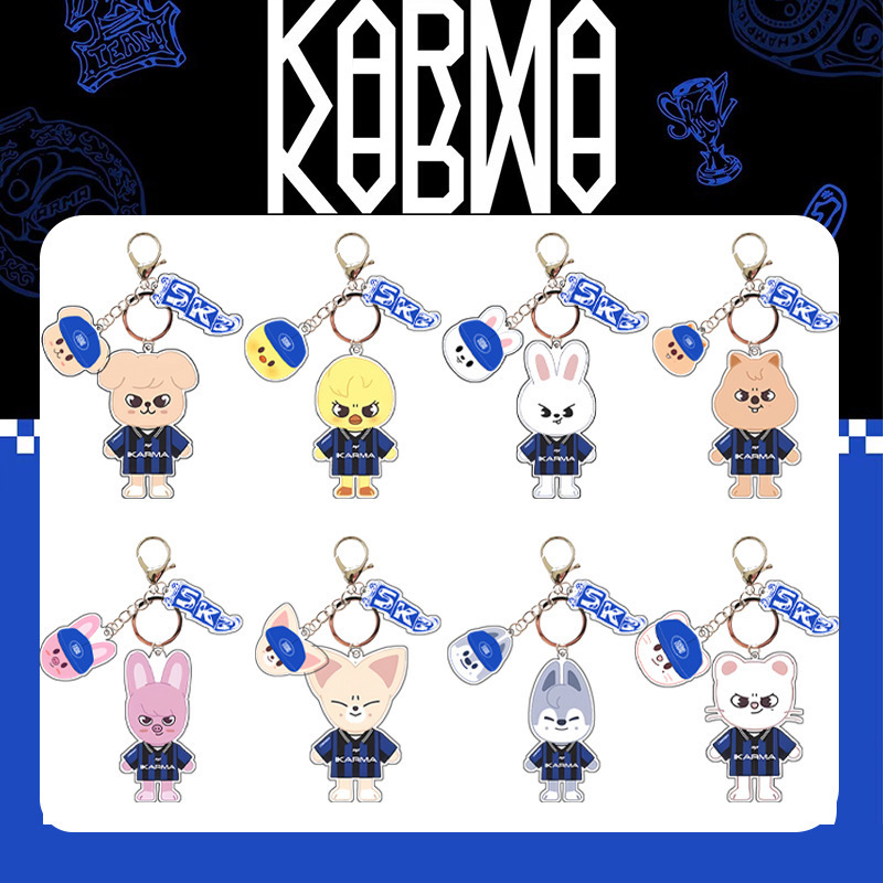 straykids SKZ新专《KARMA》亚克力挂件 快闪周边黄铉辰李龙馥|undefined