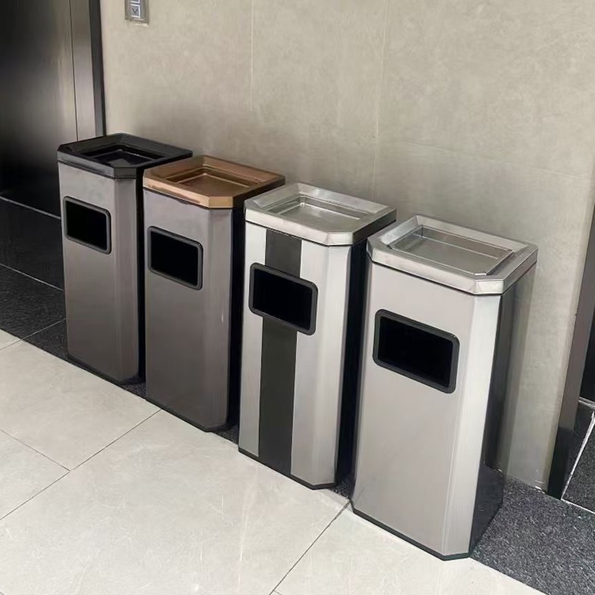 商用垃圾桶单位办公楼道室外酒店烟灰缸吸烟桶电梯口宾馆灭烟桶带