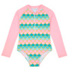 Children's swimwear, European style, long sleeve, wholesale