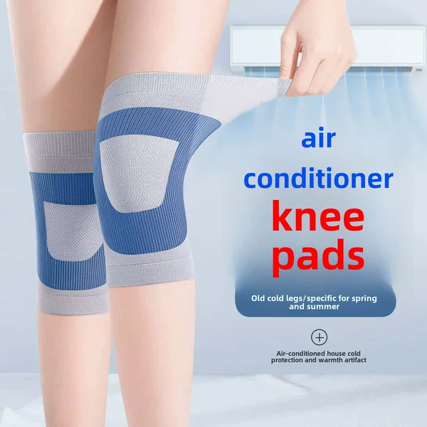 Spring and Summer Air-Conditioned Knee Pads Are Warm, Breathable, Cold-Proof, Non-Slip, Health Care, Knee Pads and Leg Pads, Three-Dimensional Woven and Traceless