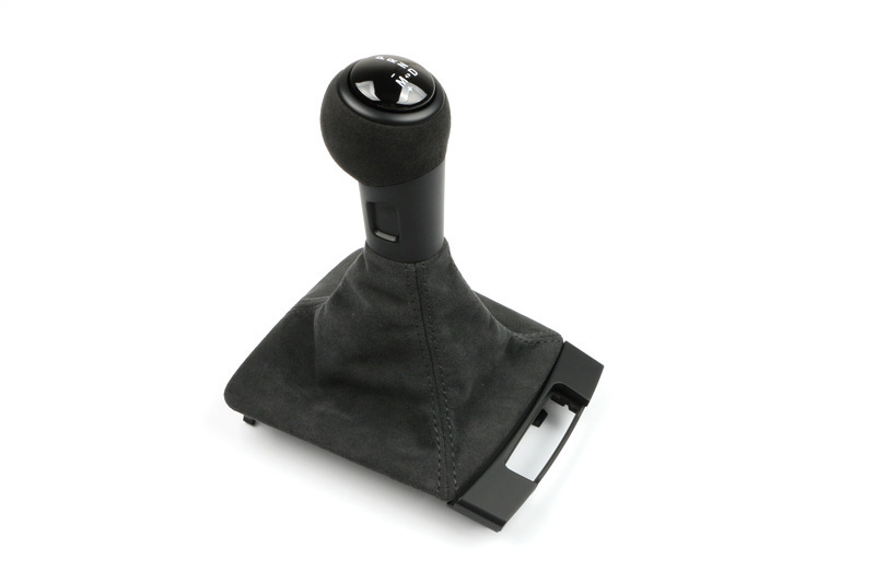 Suitable for Porsche GT4 gear shift knob, 718 Cayman, 911, Boxster, genuine leather, suede, carbon fiber gear shift cover